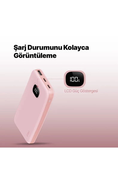 Ttec 2BB205TP ChargeUp LCD 10.000 mAh Taşınabilir Şarj Aleti / Powerbank - 5