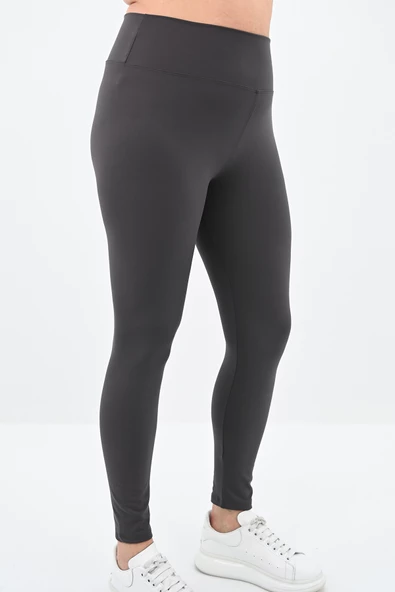 Kadın Büyük Beden Yüksek Bel Tayt 6271-24 - 3