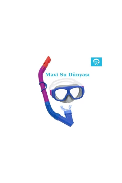 Çocuk Şnorkel Set Explora 7+ - Mavi Su Dünyası - 2