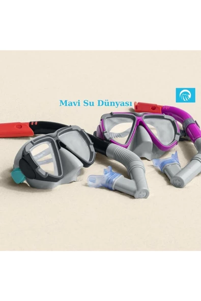 Şnorkel Set 14+ - Mavi Su Dünyası - 5