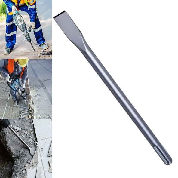 Master Sds Max Geniş Ağızlı Keski 18 mm x 400 mm x 25 mm - 7