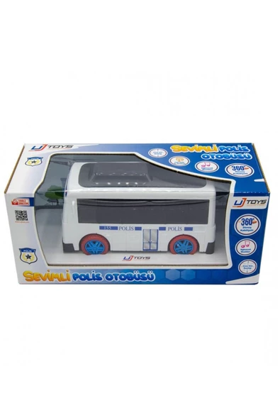 Sevimli Pilli Okul Otobüsü-360 Derece Dönüş Kapasiteli-Müzikli - Mavi Su Dünyası - 7