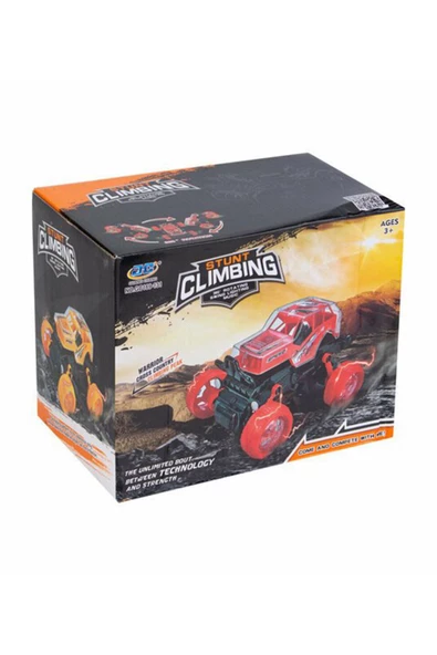 Pille Çalışan ve Işıklı Kırmızı Jeep - Mavi Su Dünyası - 2