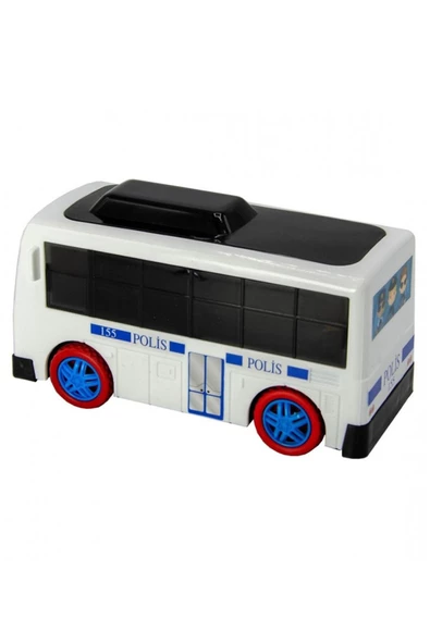 Sevimli Pilli Okul Otobüsü-360 Derece Dönüş Kapasiteli-Müzikli - Mavi Su Dünyası - 2