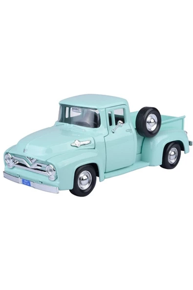 1955 Model Klasik Ford F-100 Pickup Araba 1:24 Ölçekli