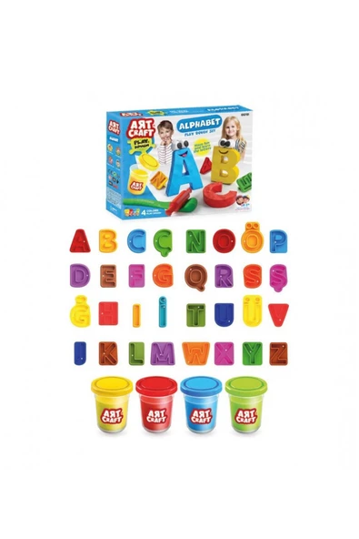Alfabe Hamur Set 224 Gr Alfabeyi Öğreniyorum - 2