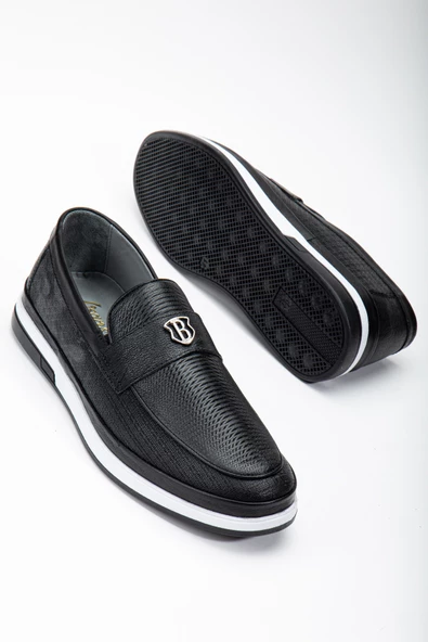 %100 LİSANS hakiki deri rahat ve şık erkek ayakkabı - Resim 3