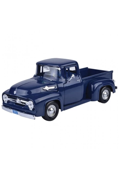 1956 Model Klasik Ford F-100 Picup Araba 1:24 Ölçekli ürün görseli