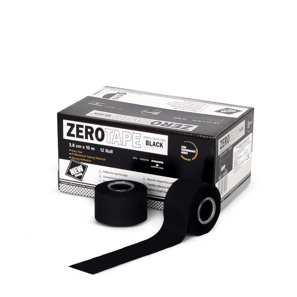 Zerotape Siyah 3,8cm x 10m SporcuTespit Bandı - 3