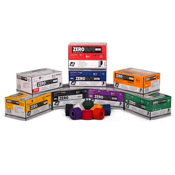 Zerotape Mavi 3,8cm x 10m Sporcu Tespit Bandı - 5