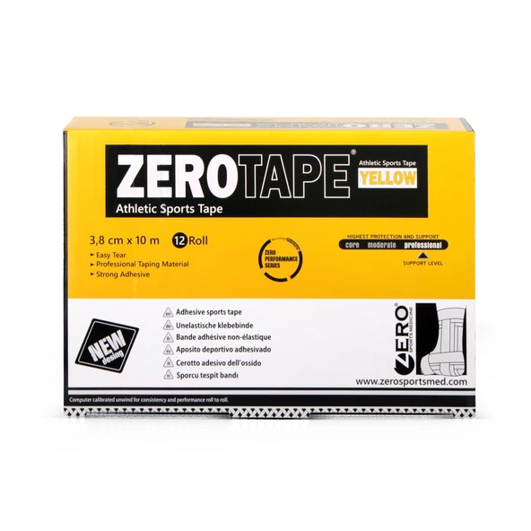 Zerotape Sarı 3,8cm x 10m SporcuTespit Bandı - 4