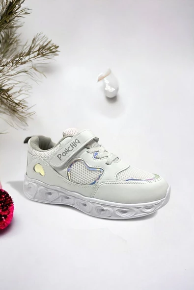 Memory Foam Hologram Kız Çocuk Spor Sneakers (ÇOCUKSPOR07 ) - 2