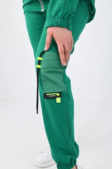 Kadın Büyük Beden Harmony Baskı Detaylı Eşofman Takımı 8079-24 - 9