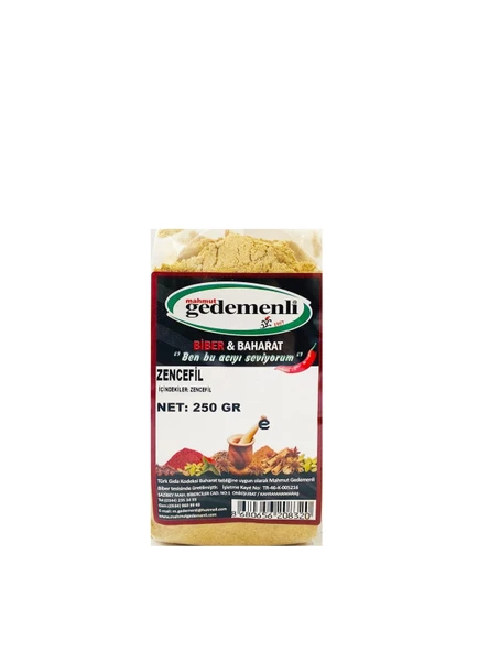 Zencefil Toz 250 gr ürün görseli