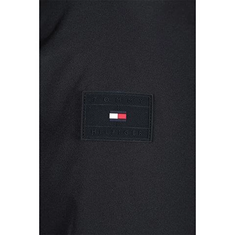 Tommy Hilfiger Flex Stretch Bomber Jacket Erkek Mont Siyah - Resim 4