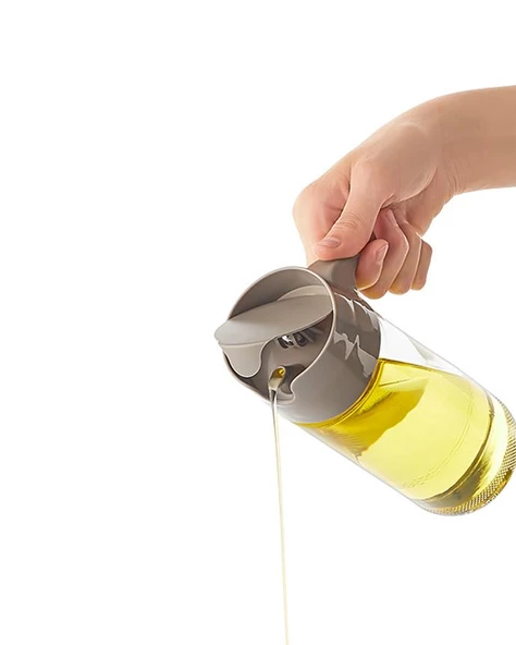 Fonksiyonel Yağlık - Cam Sirkelik, Yağdanlık - Mini Sürahi - 500 ML - 9