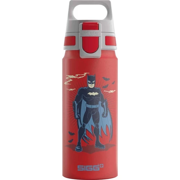 Sigg 6035.30 WMB One Batman Standing 0,6L Matara, Kırmızı