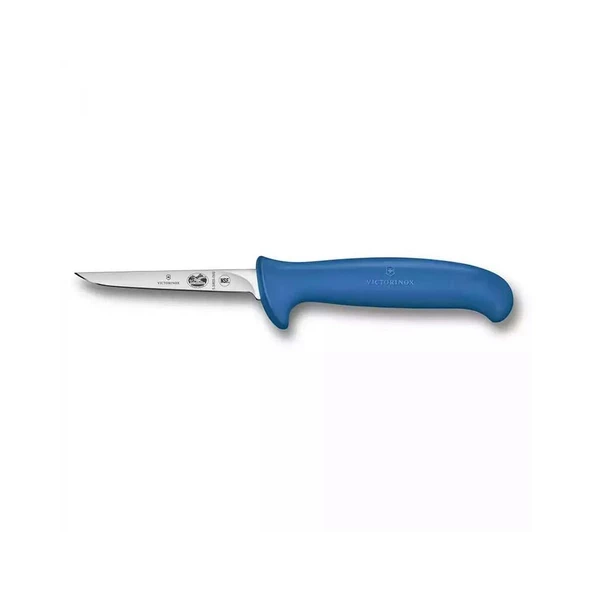 Victorinox 5.5902.09S 9cm Fibrox Tavuk-Hindi Bıçağı,Mavi