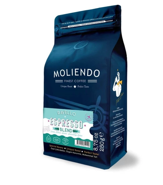 MOLIENDO RAVELLO ESPRESSO BLEND ÇEKİRDEK KAHVE