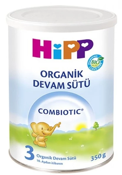 Hipp Organik Combiotic Bebek Sütü 350GR No:3 (5 Li Set) - Resim 2