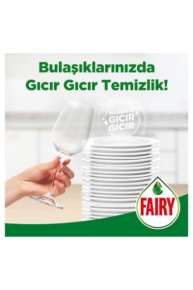 Fairy 5200 ml ( 2 X 2600 Ml) Limon Sıvı Bulaşık Deterjanı - 6
