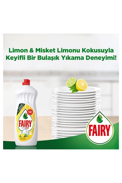 Fairy 5200 ml ( 2 X 2600 Ml) Limon Sıvı Bulaşık Deterjanı - 7
