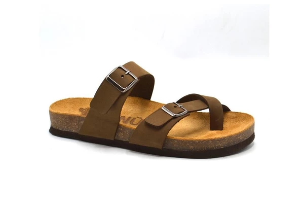 VENÜS 24320002Y MANTAR TABAN PARMAK ARASI DERİ KADIN TERLİK - 6