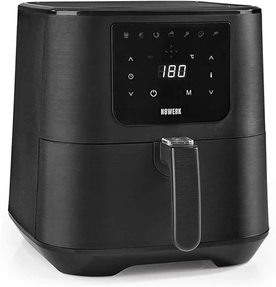 N8WERK Hot Air Fryer 5.5 L Siyah