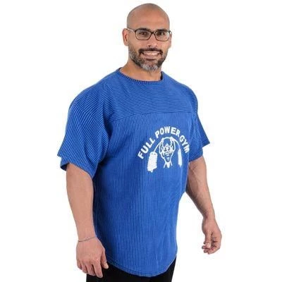 Full Power Gym Ragtop Tişört Lacivert Siyah Çizgili - 2