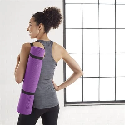 AmazonBasics Pilates ve Yoga Mat Kırmızı - 3