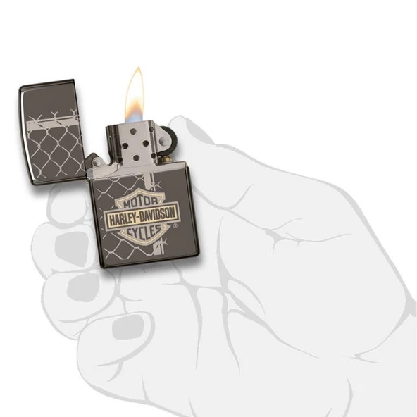 Zippo 150 Harley Davidson ÇAKMAK 29737-069227 (4-1) - Resim 3