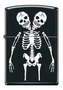 Zippo CI016894 SIAMESE SKELETONS - 7207 Çakmak 218-009476 (2-1) ürün görseli