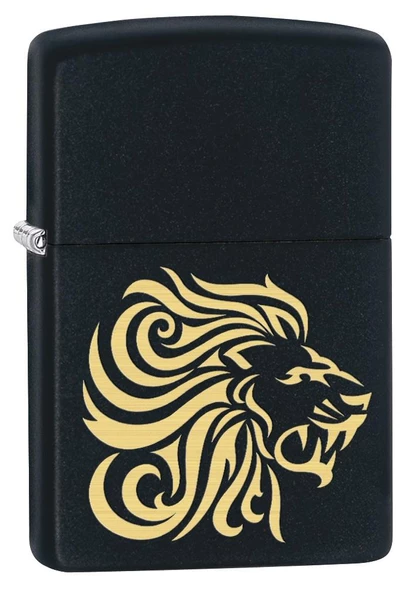 Zippo 218 Pf18 Lion Head Design Çakmak 29688-065001 (3-1)