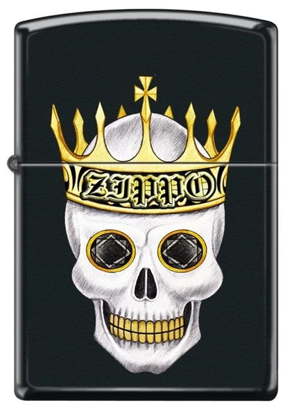 Zippo King Skull Çakmak 218-102063 (3-2) - 1