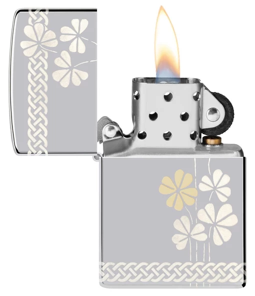 Zippo 250 Clover Design Çakmak 48586-103658 (7-2) - 2