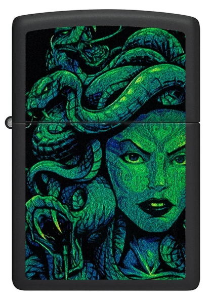 Zippo 218 Medusa Design Çakmak 48609-103619 (5-1)