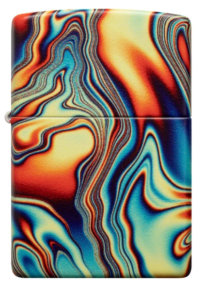 Zippo 49193 Colorful Swirl Pattern Çakmak 48612-103369 (8-1)