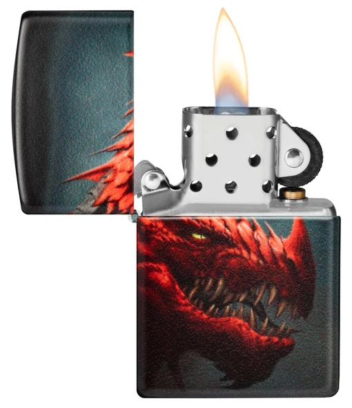 Zippo 48777-109102 Red Dragon Design Çakmak - 2