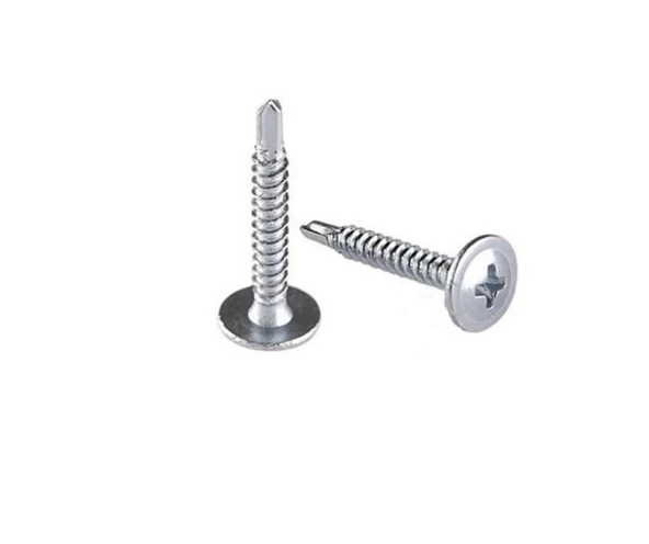 Rysb 4,8x25 mm 100 Adet Beyaz Pul Başlı Matkap Uçlu Vida Otomatik Vida