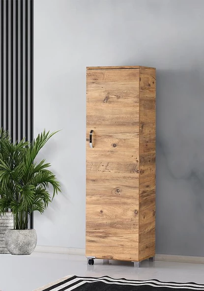Buket Çok Amaçlı Kiler Erzak Dolabı 45x42x160cm KURULU - 3