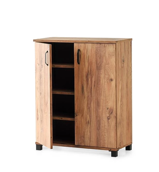 Ekonomik 2 Kapaklı Ayakkabılık 71x35x89cm Demonte - 4