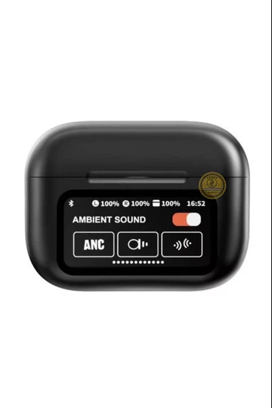 ANC/ENC Özellikli Arama Yanıtlama Müzik Çalar Arayüzlü Bluetooth Dokunmatik OLED Ekran 5.4 Kulaklık