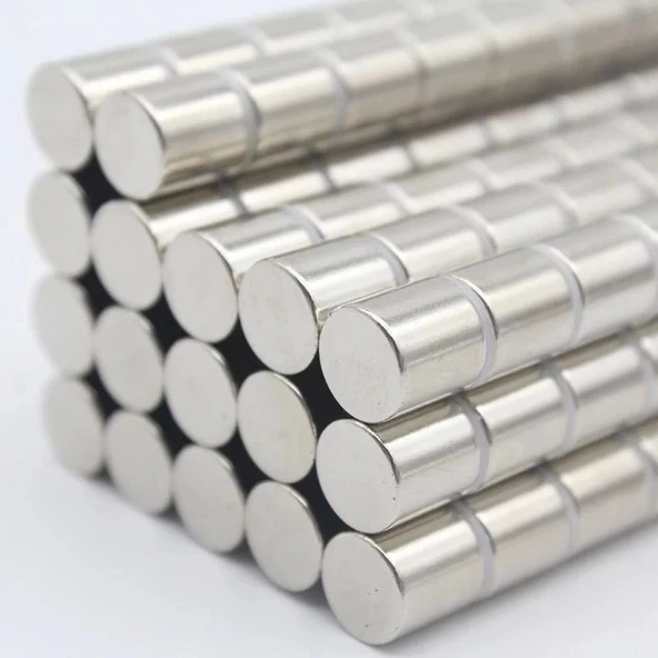 20 Adet 4x4 mm Yuvarlak Neodyum Mıknatıs - 3