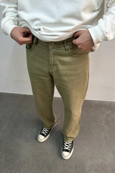 Erkek Baggy Jean Pantolon - 8