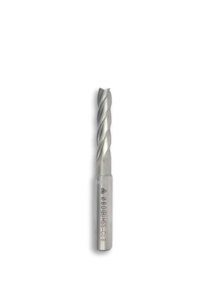 Makina Takım HSSE CO8 DIN 844/BN Parmak Freze(Uzun) 11 mm-MTE B00276221100