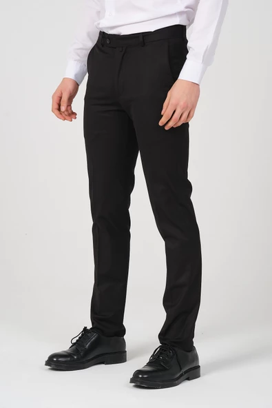 Slim Fit Erkek Kumaş Pantolon - 6
