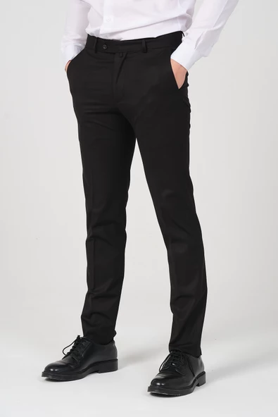 Slim Fit Erkek Kumaş Pantolon - 7