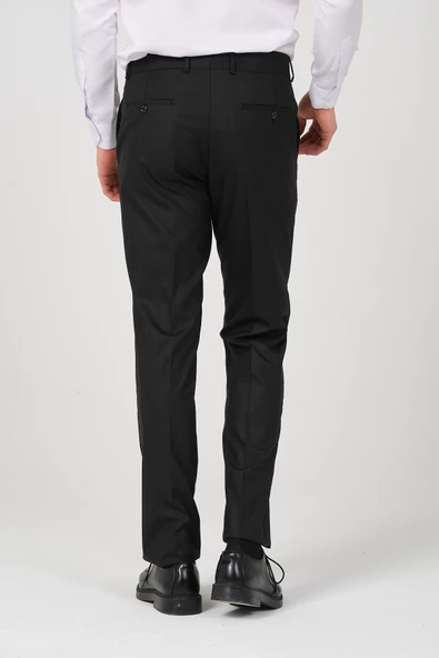 Erkek Regular Fit Kumaş Pantolon - 8
