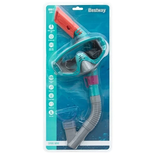 Bestway Spark Wawe Snorkel Mask - 3