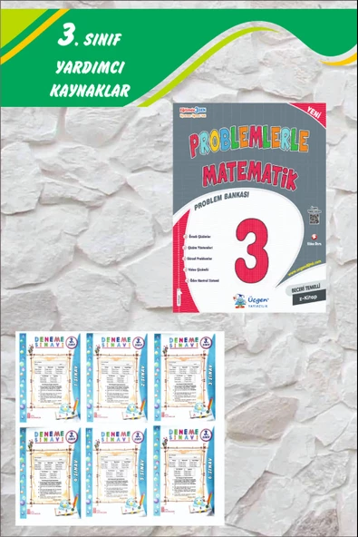 Üçgen 3.Sınıf Beceri Temelli Problemlerle Matematik -2024 - 1